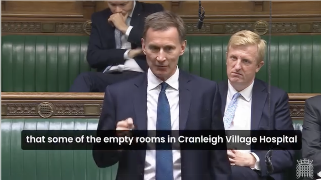 Member of Parliament asking a question.